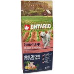 Ontario Senior Large Chicken & Potatoes & Herbs 12 kg – Hledejceny.cz