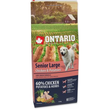 Ontario Senior Large Chicken & Potatoes & Herbs 12 kg