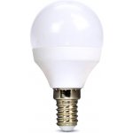 Solight LED žárovka , miniglobe, 8W, E14, 3000K, 720lm, bílé provedení WZ425-1 – Zboží Živě