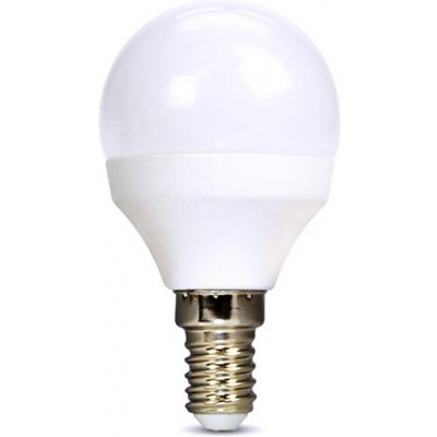 Solight LED žárovka , miniglobe, 8W, E14, 3000K, 720lm, bílé provedení WZ425-1 – Zboží Živě