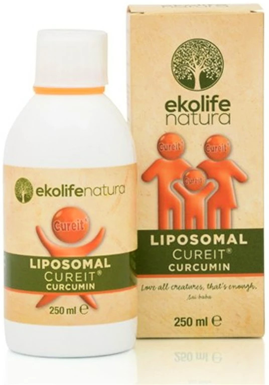 Ekolife Natura Liposomal CureIt Curcumin Lipozomální CureIt Kurkumin 250 ml