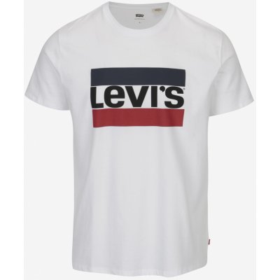 Levi's pánské tričko s potiskem bílé