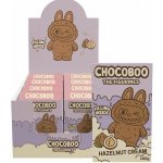 Chocoboo figurka z mléčné čokolády s praskajícími kuličkami s lískooříškovým krémem 100 g – Sleviste.cz