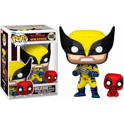 Funko Pop! 1403 Deadpool & Wolverine Wolverine with Babypool – Zboží Mobilmania