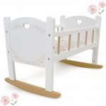 Five O Nine Dřevěná kolébka Petit Flora pro panenky – Hledejceny.cz