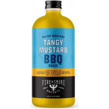 Fire & Smoke BBQ grilovací omáčka Tangy Mustard BBQ Sauce 303 g