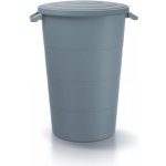 Rauman Zahradní plastová nádoba s úchyty 160 l šedá – Sleviste.cz