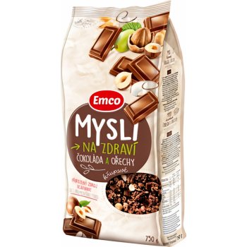 Emco Mysli čokoláda a ořechy 750 g