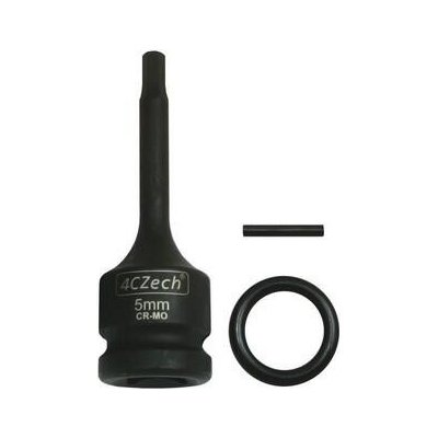 4CZech 1/2" Hlavice průmyslová zástrčná 6HR 5 mm (délka 75 mm)+trn,o-kroužek - 4CZ-P122-02-05 – Hledejceny.cz