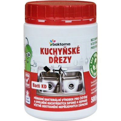 BACTI KD - BAKTERIE DO DŘEZU - 0,5KG – Sleviste.cz