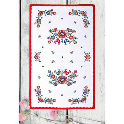 FORBYT Utěrka Folklor modrá 45 x 70 cm – Zboží Mobilmania