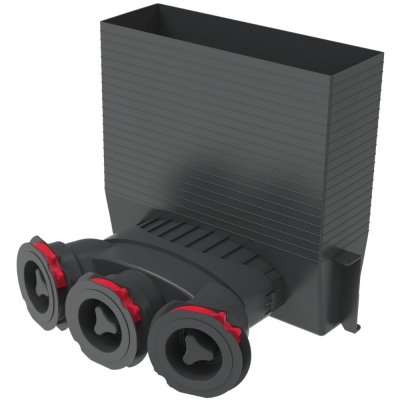 Heatpex ARIA plenum box 3 x 75 mm 300 x 100 mm – Zboží Mobilmania