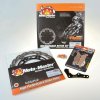 MOTO-MASTER brzdová sada KTM `08-'24, HUSQVARNA '14-'24 (třmen BREMBO) obsahuje: kotouč plovoucí 270mm (112083), adaptér (211045) a destičky KH181 M:22 (093022)