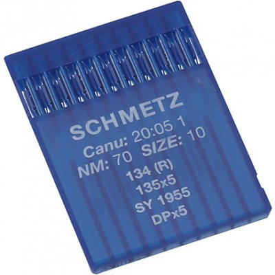 Strojové jehly pro průmyslové šicí stroje Schmetz 135X5 70 – Zboží Dáma