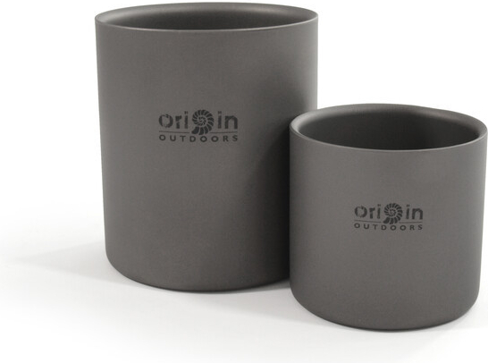 Origin Outdoors Titánový termohrnček na espresso 120 ml