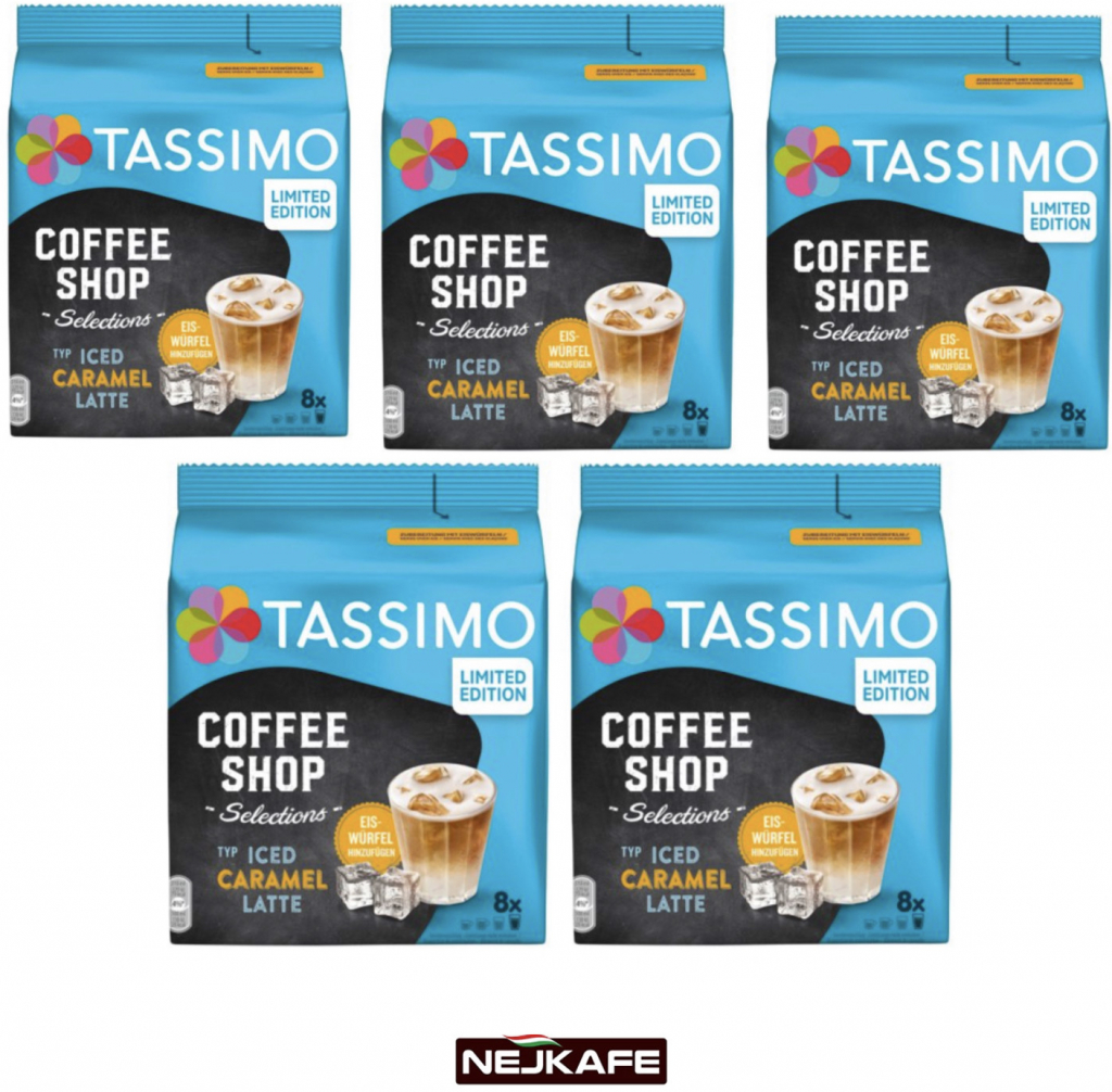 Jacobs Douwe Egberts Tassimo Iced Caramel Latte 2 x 8 kusů od 530 Kč