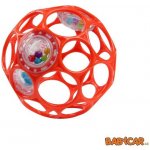 Bright Starts OBALL RATTLE 10cm oranžová – Zboží Dáma