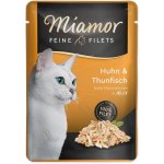 Miamor Cat Filet kuře a tuňák jelly 100 g – Hledejceny.cz
