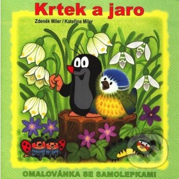 Dětská omalovánka Krtek a jaro