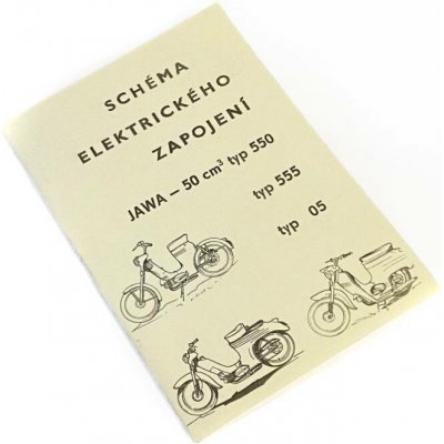 Schéma zapojení Jawa 50 Pionýr 550,555,05 – Sleviste.cz