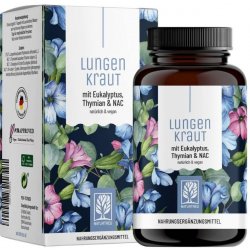 Naturtreu Plicník Eukalyptus, Tymián & NAC pro normální funkci plicní sliznice, 120 kapslí