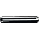 Pružný kolík rovný se štěrbinou, lehké zatížení ISO 13337 Pružinová ocel 420-560 HV30 4X22MM – Hledejceny.cz