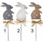 Lepaso Zajíc zápich dřevo 8/34cm natural (555417) – Hledejceny.cz