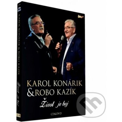 Karol Konárik a Robo Kazík - Život je boj 2 CD – Zboží Dáma
