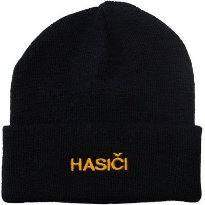 Čepice pletená zimní s výšivkou HASIČI – Hledejceny.cz
