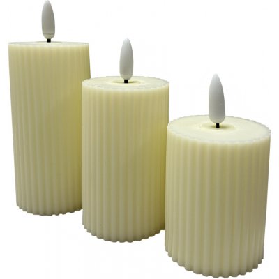 LED svíčka HOME DECOR HD-141 sada 3ks – Hledejceny.cz
