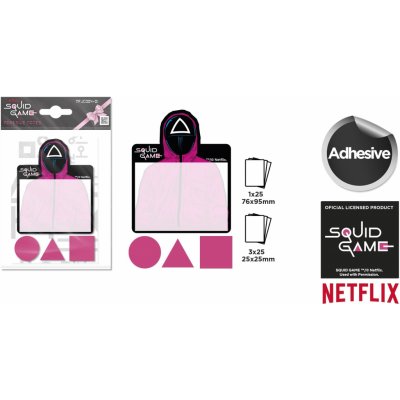 MP Lepící bloček NETFLIX - Squid Game (Hra na Oliheň) – Hledejceny.cz