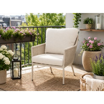Zaragoza křeslo Hartman Rope beige – Hledejceny.cz