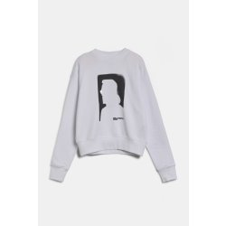 Karl Lagerfeld mikina JEANS KLJ REGULAR KARL SWEAT WHITE