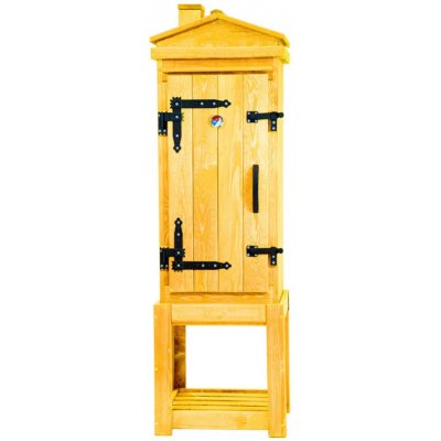 Jelux Tradiční dřevěná udírna 220 l z borovice 105×50×50 cm borovice – Sleviste.cz