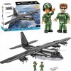 COBI 5838 Armed Forces 1:61 Americký transportní taktický letoun Lockheed C-130J SUPER Hercules