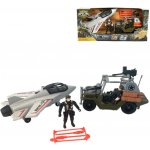 Alltoys Vojenská sada vozidlo + stíhačka – Hledejceny.cz