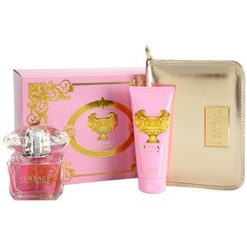 Versace Bright Crystal EDT 90 ml + tělové mléko 100 ml + etue dárková sada