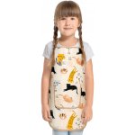 Brotex Dětská zástěrka kočičky – Zboží Mobilmania