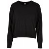 Dámský svetr a pulovr Ladies EcoVero Oversized Basic Sweater - black