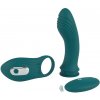 Vibrátor Coup!es Choice RC 3 in 1 Vibrator Green