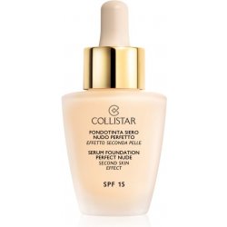 Collistar Serum Foundation Perfect Nude rozjasňující make-up pro přirozený vzhled SPF15 0 Cameo 30 ml