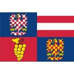 Vlajka Jihomoravského kraje sítotisk Alerion – Hledejceny.cz