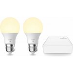 Nordlux Starter Pack 2 x E27 A60 7W + Smart Light Bridge bílá – Hledejceny.cz