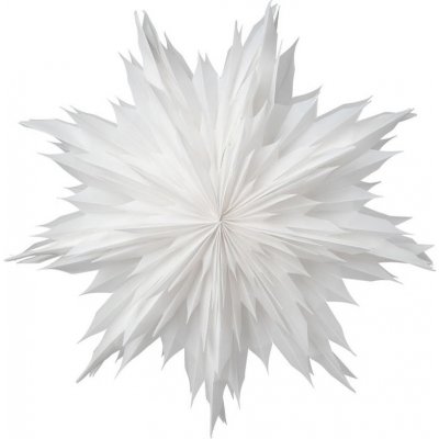 Watt & Veke Závěsná svítící hvězda Oslo White 60 cm bílá barva papír – Hledejceny.cz