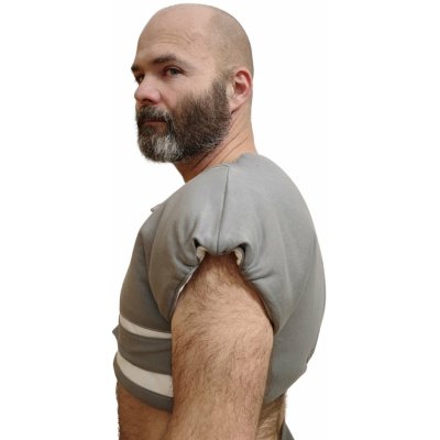 Priessnitzův rameno hrudní zábal Šedá – Zboží Mobilmania