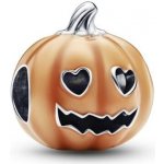 PANDORA 792291C01 Ve tmě svítící strašidelná dýně (Ag 925/1000, 2,9 g) – Zboží Dáma