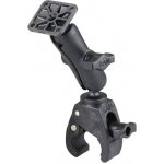 RAM MOUNTS RAM® sestava - základna Tough-Claw™ na průměr 0,625" - 1,14" se stř.ram. a čtvercovým kul.kloubem 1"