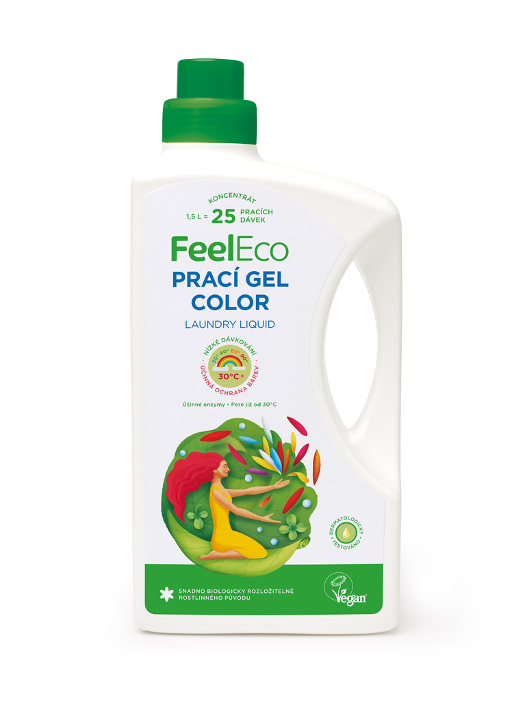 Feel Eco prací gel Color 1,5 l od 195 Kč - Heureka.cz