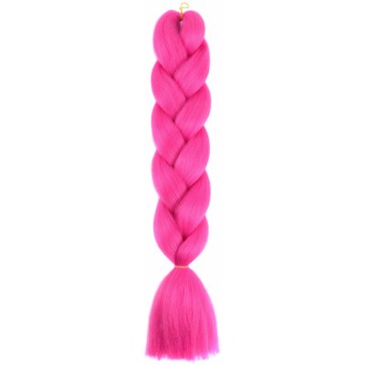 Kanekalon - barevné copánky - ružové - A18 – Zboží Mobilmania