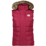 Euro-star Dámská vesta Fassah sangria – Zboží Dáma